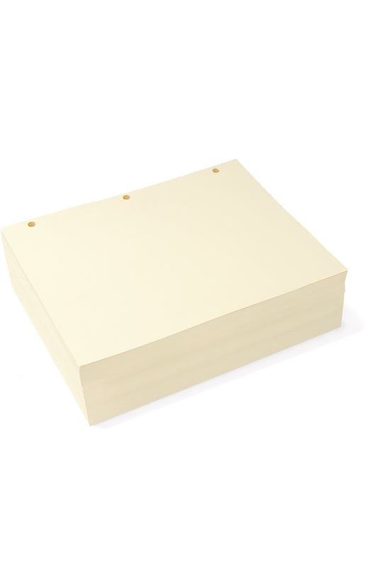 3-Hole Punch Blank Paper